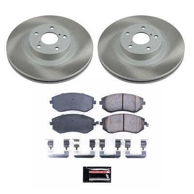 Power Stop 04-06 Subaru Baja Front and Rear Semi-Coated Rotor Kit