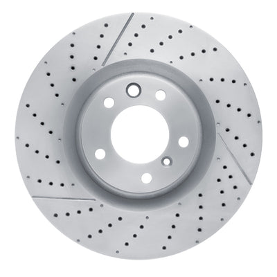 DFC 13-18 Mercedes-Benz G63 AMG Front Drilled and Slotted Brake Rotor