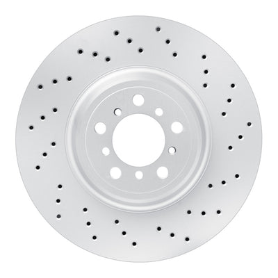 DFC 15-20 BMW M2 Right Front Drilled GeoSPEC Coated Rotor