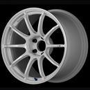 Advan RSIII 18x9.5 / +45 Offset / 5x120 / 72.5mm Bore / Racing White Metallic and Ring