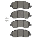 DFC 00-25 Chrysler 200 Front Active Performance Pads - Low Metallic