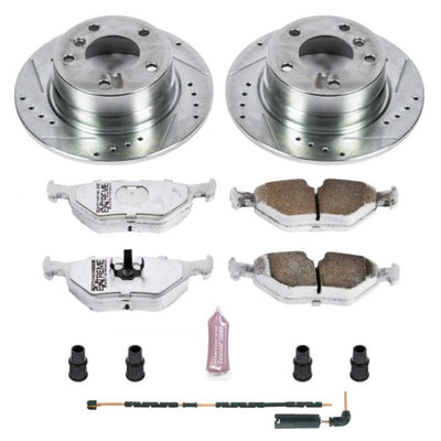 Power Stop 03-05 BMW Z4 Front & Rear Z26 Street Warrior Brake Kit