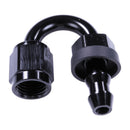 Russell 4AN Twist-Lok 180 Degree Hose End - Black