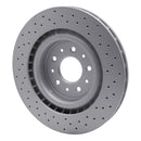 DFC 00-06 Jaguar XKR Front Drilled GeoSPEC Coated Rotor