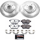 Power Stop 11-16 BMW Z4 Front & Rear Z26 Street Warrior Brake Kit