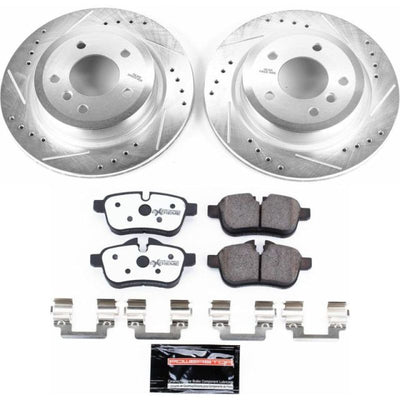 Power Stop 09-10 BMW Z4 Front & Rear Z26 Street Warrior Brake Kit