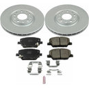 Power Stop 16-18 Fiat 500X Front & Rear Z17 Evolution Geomet Coated Brake Kit