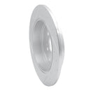 R1 06-14 Honda Ridgeline Rear Right Drilled & Slotted Silver Brake Rotor