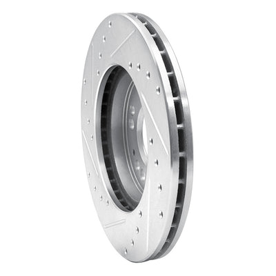 R1 91-04 Dodge Stealth Front Drilled & Slotted Silver Brake Rotor Set
