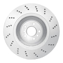 DFC 20-25 BMW X6 Right Front Drilled GeoSPEC Coated Rotor