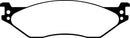 EBC S13 Brake Pad and Rotor Kit