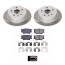 Power Stop 07-12 Lexus ES350 Front and Rear Semi-Coated Rotor Kit