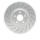 DFC 01-03 Mercedes-Benz S600 Front Drilled GeoSPEC Coated Rotor