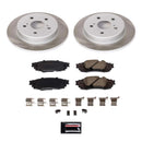 Power Stop 21-22 Lexus ES250 Front and Rear Semi-Coated Rotor Kit