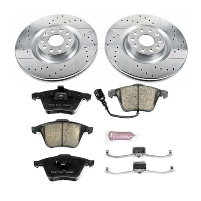 Power Stop 09-11 Volkswagen CC Front & Rear Z23 Evolution Sport Brake Kit