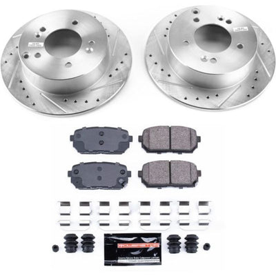 Power Stop 07-10 Kia Rondo Front & Rear Z23 Evolution Sport Brake Kit