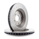 Alcon 2007+ Jeep JK 350x32mm Rotors 4-Piston Red Calipers Front Brake Upgrade Kit