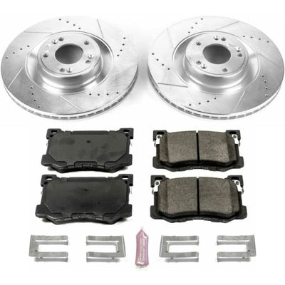 Power Stop 15-16 Hyundai Genesis Front & Rear Z23 Evolution Sport Brake Kit