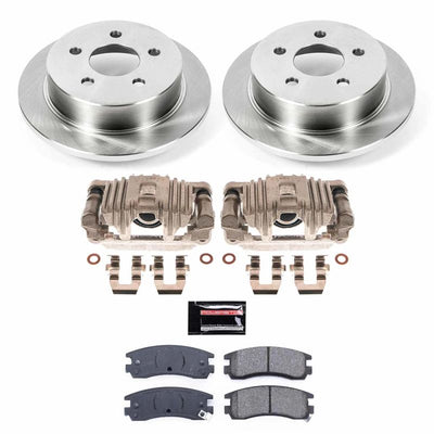 Power Stop 99-04 Oldsmobile Alero Front & Rear Autospecialty Brake Kit w/Calipers