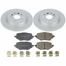 Power Stop 17-19 Honda Clarity Front & Rear Z17 Evolution Geomet Coated Brake Kit