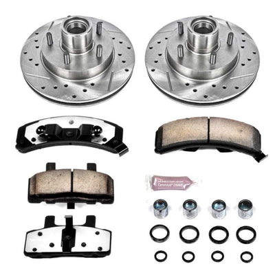 Power Stop 98-03 Chevrolet S10 Front & Rear Z36 Truck & Tow Brake Kit