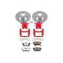 Power Stop 99-01 Acura RL Front & Rear Z26 Street Warrior Brake Kit w/Calipers