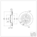 DFC GeoSPEC Coated Rotors - Plain