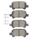 DFC 00-08 Toyota Solara Rear 4000 Hybridynamic Brake Pads
