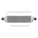 Mishimoto 2023+ Honda Civic Type-R Intercooler Kit w/Pipes - Silver Intercooler/Black Pipes
