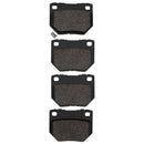 DFC 06-07 Subaru Impreza Rear Active Performance Pads - Low Metallic