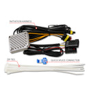 ANZO 05-11 Toyota Tacoma Full LED Proj Headlights White DRL/Init/SeqSig Black - Pair