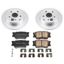 Power Stop 09-10 Pontiac Vibe Front & Rear Z17 Evolution Geomet Coated Brake Kit