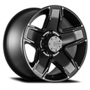 Mamba M13 15x8 5x114.3 ET13 Matte Black