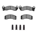 DFC 87-93 Ford Thunderbird Front 5000 Advanced Semi Metallic Brake Pads and Hardware Kit