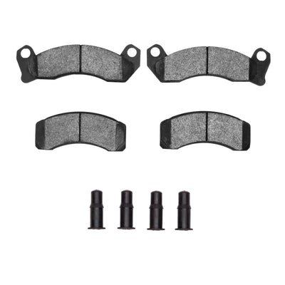 DFC 87-93 Ford Mustang Front Active Performance Pads and Hardware Kit