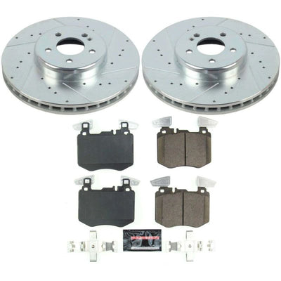 Power Stop 2019 Mercedes-Benz GLC300 Front & Rear Z23 Evolution Sport Brake Kit