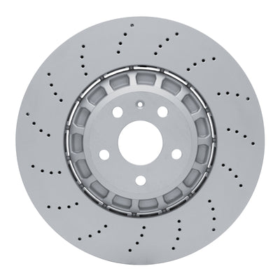 DFC 22-26 Audi RS3 Front Drilled Hi-Carbon Alloy GEOMET Coated Rotor