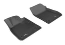 3D MAXpider 2014-2020 Chevrolet Impala Kagu 1st & 2nd Row Floormats - Black