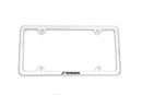 Dinan Slimline License Plate Frame - Brushed Finish