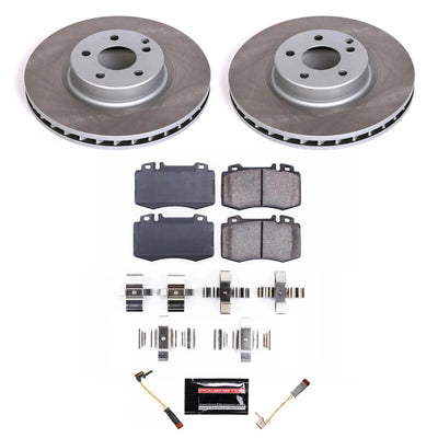 Power Stop 2006 Mercedes-Benz CLS500 Front and Rear Semi-Coated Rotor Kit