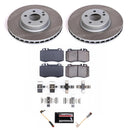 Power Stop 2006 Mercedes-Benz CLS500 Front and Rear Semi-Coated Rotor Kit