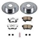 Power Stop 02-04 Honda CR-V Front & Rear Z26 Street Warrior Brake Kit