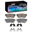 DFC 01-10 Hyundai Sonata Rear Geospec Rotors w/4000 HybriDynamic Brake Pads w/Hardware