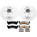 Power Stop 01-02 Ford Explorer Sport Front & Rear Z17 Evolution Geomet Coated Brake Kit