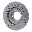 DFC 98-12 Porsche Boxster Left Front Drilled GeoSPEC Coated Rotor