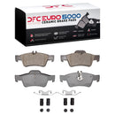 DFC 03-06 Mercedes-Benz SL500 Rear Geospec Rotors with Euro 5000 Ceramic Brake Pads w/Hardware