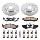 Power Stop 93-98 Jeep Grand Cherokee Front & Rear Z36 Truck & Tow Brake Kit