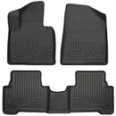 Husky Liners 13-18 Hyundai Santa Fe Sport WeatherBeater Front & 2nd Row Floor Liners - Black