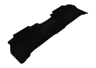 3D MAXpider 2012-2020 Toyota Land Cruiser Kagu 1st & 2nd & 3rd Row Floormats - Black