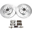Power Stop 16-18 Cadillac CT6 Front & Rear Z26 Street Warrior Brake Kit